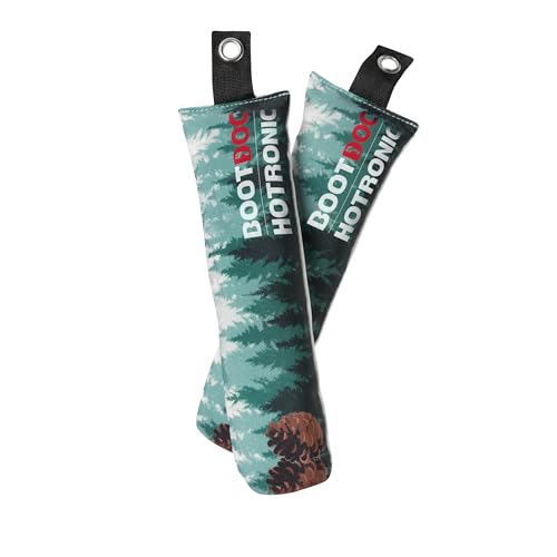 Hotronic Natural Dry Boot & Shoe Drying Pouch – Pair | Stone Pine Filled | Reusable, Fresh, Odor-Reducing Dryer for Ski & Snowboard Boots, Hiking & Camping Footwear