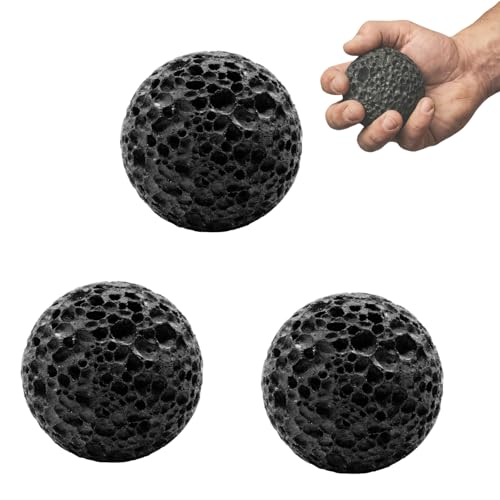 Round Stone Hand Grip Ball None Sweat Rock Climbing Grip Trainer for Climbers and Weightlifters Enduring Muscle Strength Training Massage Ball - color: 5cm