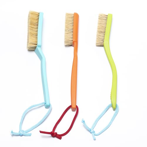 Premium Boars Hair Rock Climbing Brush (Red)