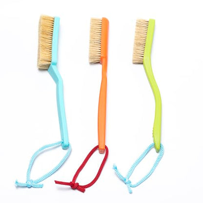 Premium Boars Hair Rock Climbing Brush (Red)