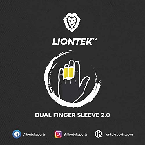 LIONTEK BJJ Double Finger Sleeve Tape Replacement (Small) - size: Small