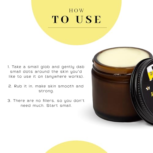 Vanman’s Bison Tallow and Honey Balm - Grass-Fed/Finished Bison Tallow, Raw Manuka Honey, Organic Royal Jelly, Beeswax, Cold Pressed Olive Oil - Unscented Skin Care for Dry Skin - 2.4 oz - size: 2.4 Ounce (Pack of 1), style: Classic - Unscented