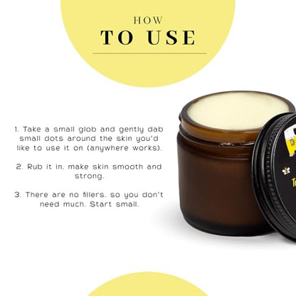 Vanman’s Bison Tallow and Honey Balm - Grass-Fed/Finished Bison Tallow, Raw Manuka Honey, Organic Royal Jelly, Beeswax, Cold Pressed Olive Oil - Unscented Skin Care for Dry Skin - 2.4 oz - size: 2.4 Ounce (Pack of 1), style: Classic - Unscented