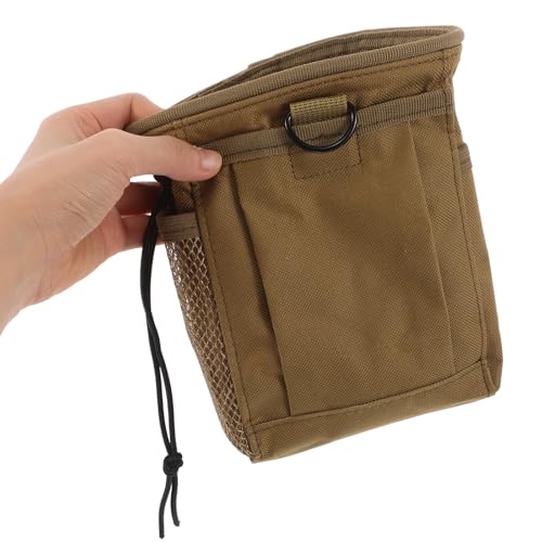 GALPADA Adjustable Waist Bag Multipurpose Utility Fanny Pack Portable Drawstring Pouch Made of Sturdy Oxford Cloth for Camping and Outdoor Activities