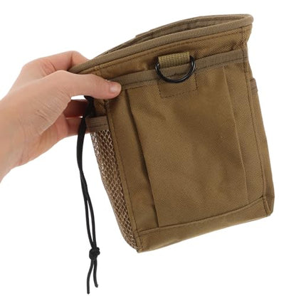 Outdoor Waist Bag Multipurpose Drawstring Utility Pouch Lightweight Oxford Cloth Adjustable Belt Bag for Outdoor Activities and Climbing Storage Solution