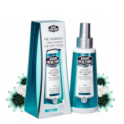 Fabric Freshener Spray & Deodorizer Odor Eliminator - Works Instantly with Noxban™ - Eco-Friendly Fabric Refresher & Odor Neutralizer - Safe for Garments, Linens, Bedding - Unisex