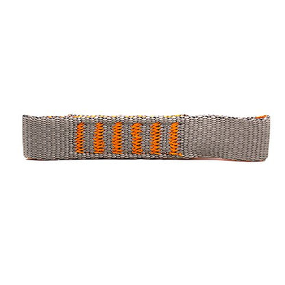 Fusion Climb ProGlide Quickdraw Runner - 5000 lb Tested Stitched Loop Nylon Webbing 11cm x 1.9cm - Gray/Orange