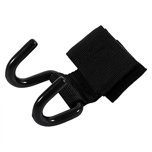 Weight Lifting Straps with Hook | Wrist Support for Heavy Lifting/Deadlifts/Pull - Ups | Adjustable Gym Hook Grip Strap | Helps Avoid Grip Loss & Wrist Strain