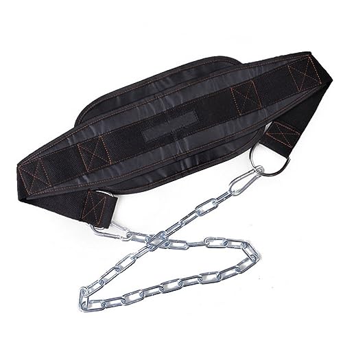 VICASKY U-shaped Dip Belt with Heavy Duty Chain for Weight Lifting Powerlifting Accessory for Bodybuilding and Chin Ups Durable Design for Athletes