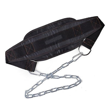 VICASKY U-shaped Dip Belt with Heavy Duty Chain for Weight Lifting Powerlifting Accessory for Bodybuilding and Chin Ups Durable Design for Athletes