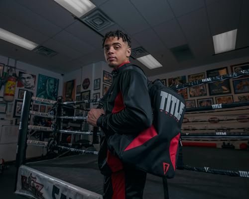 Title Boxing Competitor Backpack - Gym Duffel, Equipment Bag, Boxing Gym Duffle, Athletic Backpack
