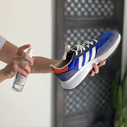 BootRescue All-Natural Premium Shoe Deodorizer Spray. Eliminates Odor & Refreshes Sneakers, Running & Tennis Shoes, Work Boots, Sandals, Gym Bag, All Footwear. Long Lasting Smell Eliminator, 170mL/6oz | Powerful odor neutralizer with plant-based enzymes,