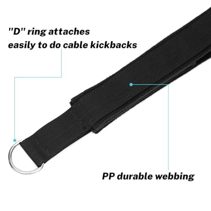 Pilates Straps Soft Padded 1 Pair Double Loop Straps D-Ring for Reformer Home Gym Workout Accessories Fitness Yoga Exercise