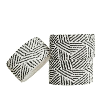 Gym & Hook Grip Tape - Thumb & Finger Protection - for Cross Training, Weightlifting, Gymnastics & More - Stretchy Adhesive Athletic Weightlifting Tape - 24 ft Long 3 Pack - color: Zebra
