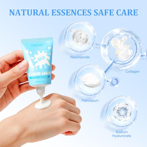 BESNEL 64 Pack Hand Cream Gift Set For Women, Teacher Appreciation Gifts, Mini Hand Lotion Travel Size in Bulk for Dry Cracked Hands, Graduation Gift, Birthday Gift, Bridesmaid Gift,Party Favors - size: 0.7 Fl Oz (Pack of 64)