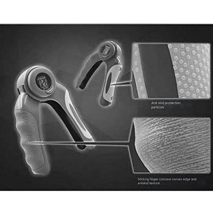 Hand Grip With Electronic Counter Adjustable Gym Equipment Finger Heavy Exerciser For Muscle Recovery Gripper Trainer