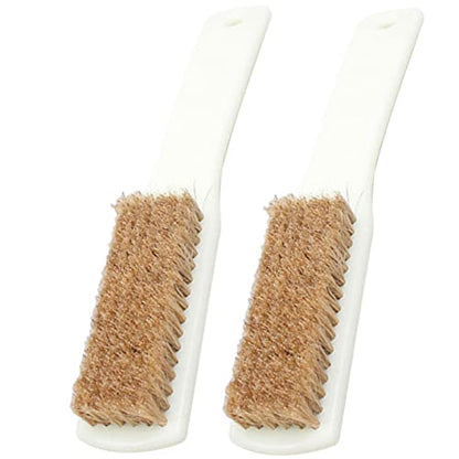 Sosoport 2Pcs Climbing Brush Set Sturdy Handle and Thick Boar Hair Bristles for Bouldering and Rock Cleaning Outdoor Sports Cleaning Tool