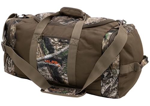 ALPS OutdoorZ High Caliber Duffel, Durable Camo Travel Overnight Bag - color: Realtree APX, size: Standard