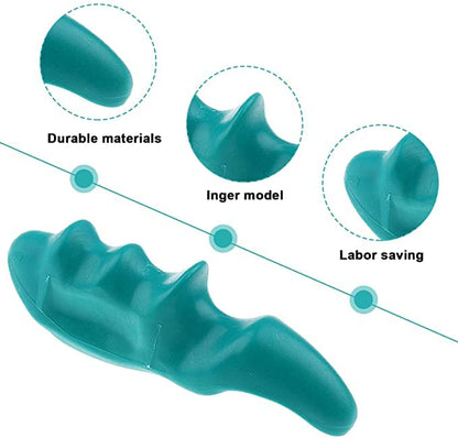 Thumb Saver Massager Deep Tissue Massage Tool Trigger Point Massage Tool Saver Massager(Green)