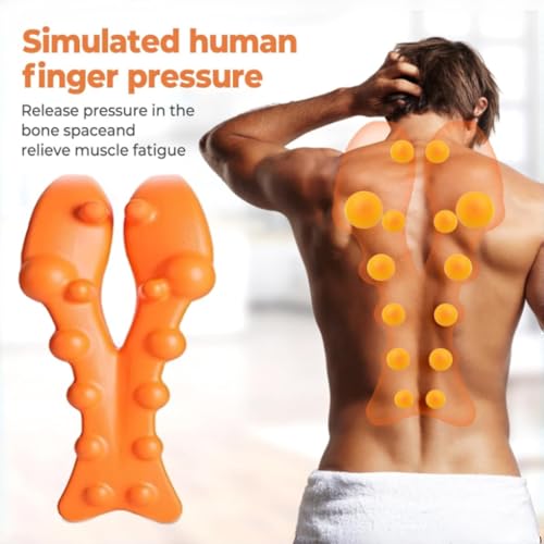 Cervipoint Trigger Point Massager, Ergonomic for Muscle Relaxation,Cervipoint Neck Lobster 2026. (Orange) - color: Orange