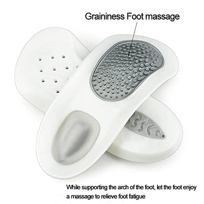 Non-Foldable Arch Support Insole, Specially Designed for Men and Women X/O Leg Flat Foot Care Orthopedic(G(43-46))