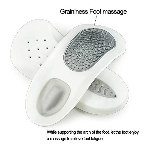 Non-Foldable Arch Support Insole, Specially Designed for Men and Women X/O Leg Flat Foot Care Orthopedic(F(40-42))