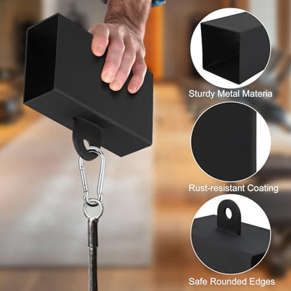 Block Strength Set, Workout Climbing Power Grip, Hand Grip Tool For Cable Machine, Forearm Finger Exerciser With Loading Pin, Strengthener Equipment Climbing Training - color: Square 8x4cm