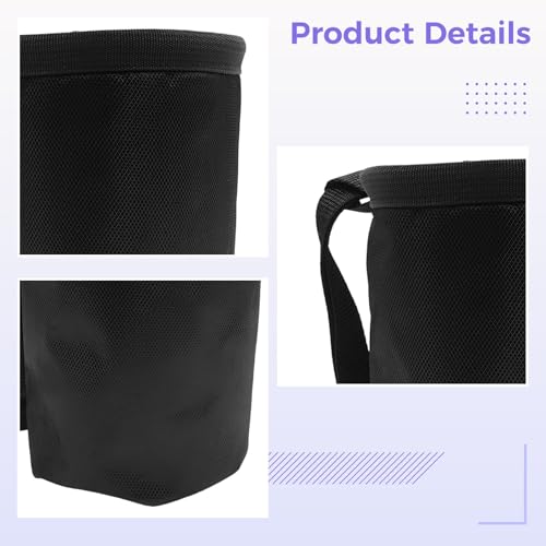 7.5X4.9X4.9 In Rock Climbing Chalk Bag, Lightweight Oxford Cloth 840D Bouldering Chalk Bag With Quick-Adjust Waist Belt, Useful For Weight Lifting, And Gymnastics