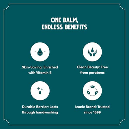 Bag Balm Original Skin Moisturizer Stick with Vitamin E - Hydrating & Soothing Balm for Dry Skin, Chapped Lips & Cracked Hands - Made in the USA - Paraben-Free & Cruelty-Free Twist-Up 1oz (1)