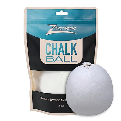 Z Athletic Gym Chalk Ball for Rock Climbing, Gymnastics, and Weightlifting - style: 3oz Chalk Ball