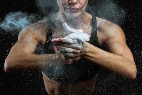 Grip Gym Powder Chalk. Gymnastics, Rock Climbing, Power Lifting, Pole Dancing, No Slip, No Moisture Chalk