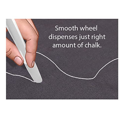 Taylor Seville Magic Chalk Liner with Brush Eraser-White