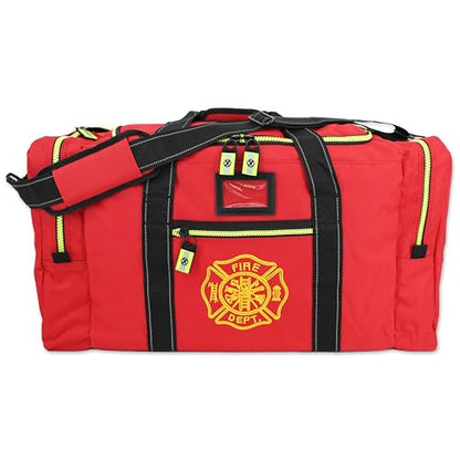 Lightning X Value Firefighter Turnout Gear Bag w/Maltese Cross - color: Red