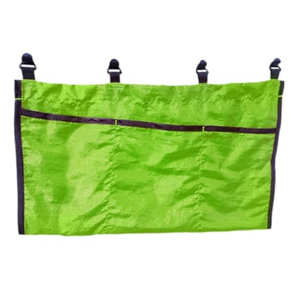 Baoblaze Camping Hanging Pouch Sundries Holder Accessories Lightweight Equipment Foldable Debris Bag Organizer for Climbing Traveling, Light Green