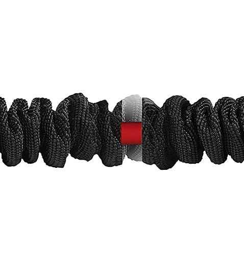 X-Over Cable Crossover Style Band Rack Home Gym for Athlete - Exercise Band Set with 5 Resistance Levels (7lb to 40lb) for Shoulder and Arm Workout