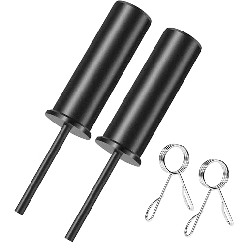 EVERYMATE Weight Stack Pin, Gym Pins for Weight Stack Machine, Weight Stack Extender Pin for Commercial Gym and Home Gym, Strength Training Equipment Attachments - color: ‎Dia:10mm Length:110mm（2 pack）