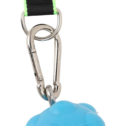 Pull Up Ball Grips, TPE Climbing Training Ball with Stainless Steel, Ideal for Strength Workout, Gym Home Exercise - color: Blue