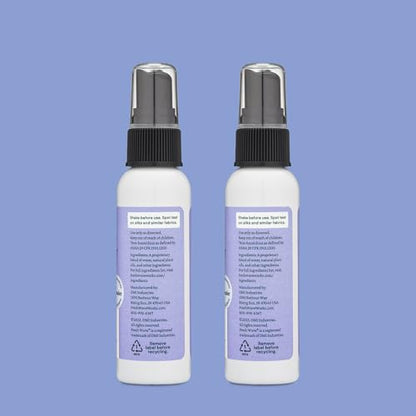 Fresh Wave Odor Eliminator Room Spray, 2 oz Travel Size, 2-Pack, Lavender | Plant oil formula with lime, pine needle, and cedarwood, Neutralizes air and fabric odors, Non-hazardous, Pet-safe - size: 2 Fl Oz (Pack of 2)