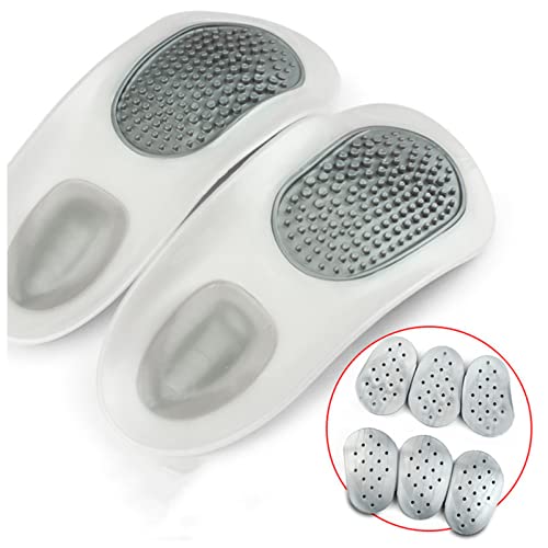 Non-Foldable Arch Support Insole, Specially Designed for Men and Women X/O Leg Flat Foot Care Orthopedic(G(43-46))