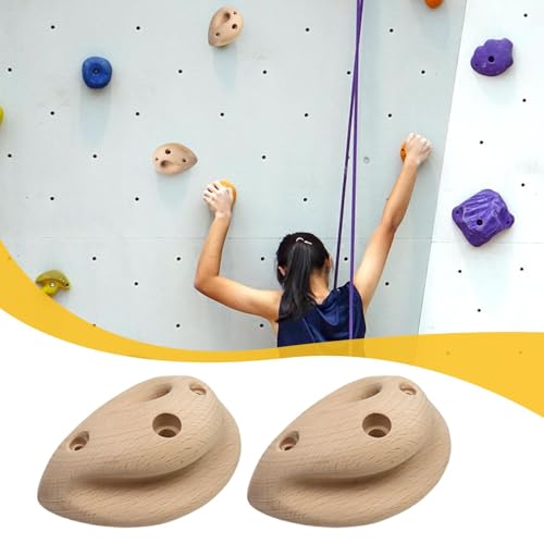 2X Rock Climbing Holds Blocks Portable Strength Training Upper Body Workouts