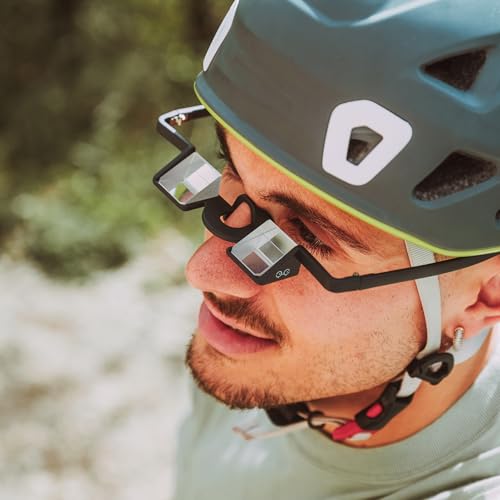 YY Vertical Belay Glasses for Rock Climbing – Upward Vision Prisms for Safe Belaying – Anti Neck Strain – Not for Reading - style: Plasfun First