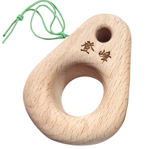 Rock Climbing Hangboard Strong Load-Bearing Multi-Depth Small Size | Small Climbing Grip Trainer Board Wood Texture for Home Gym Travel - color: 78mm