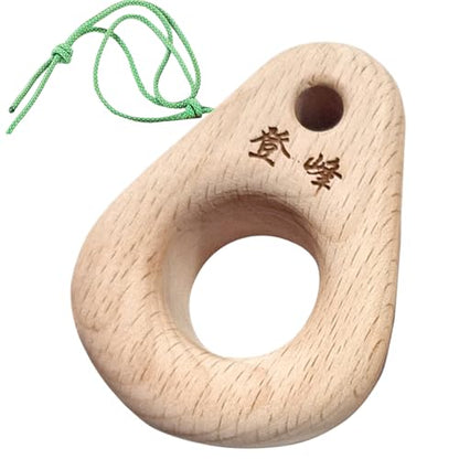 Rock Climbing Hangboard Strong Load-Bearing Multi-Depth Small Size | Small Climbing Grip Trainer Board Wood Texture for Home Gym Travel - color: 78mm