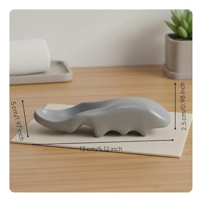 Point Washable Point Tool Deep Tissue Massage Tool for Athletes, Office Workers, Post-Workout Recovery, Gym, Gray, Thumb Massager - color: Gray