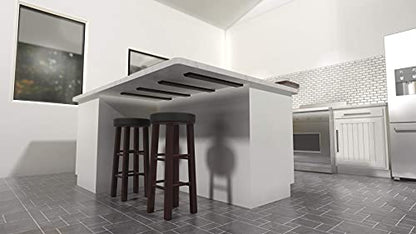 Solid Heavy Duty Aluminum L Bracket Countertop Support (10 Inch) 1 Count, Great for Kitchen Islands, Bathroom vanities, Made with American Aluminum, Hardware Included by Original Granite Bracket - size: 10 Inches, style: Aluminum