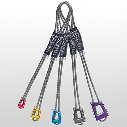 TRANGO Offset Nuts Wire Taper | Rock Climbing Passive Anchor Protection - color: 10-Gray 14-26mm