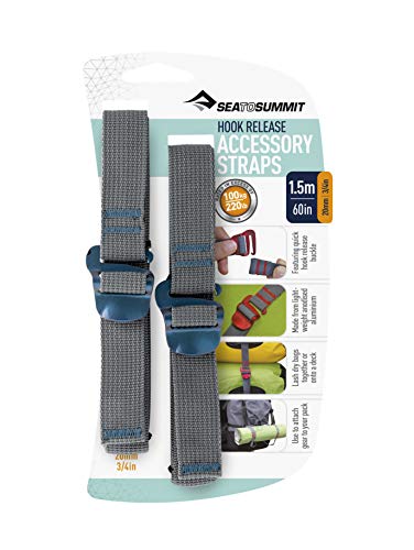 Sea to Summit Hook Release Accessory Straps (Pair) - style: 3/4 x 60 inches