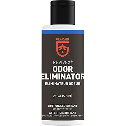 GEAR AID Revivex Odor Eliminator, All-Natural Formula for Removing Scents from Tents, Footwear and Sports Gear, 2 fl oz - style: 2 Fl Oz