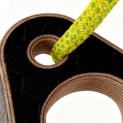 Climbing Fingerboard Small Wood Portable Workout Equipment | Pull-Up Training Fingerboard for Enthusiasts Trainers Women Men Adults Athletes Beginners Professionals Players Apartment