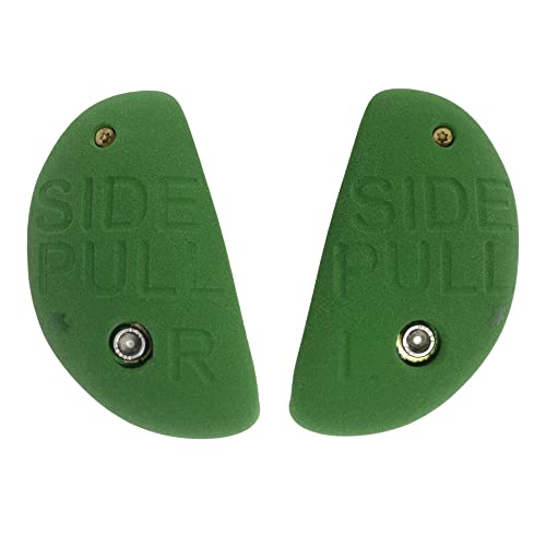Atomik Climbing Holds Educational Sidepulls in Green